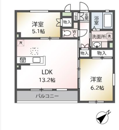 コハル美ヨリ 間取り図