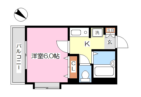 ヴィアーレ矢向 301号室 間取り