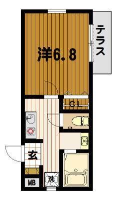 クレール六浦東 間取り