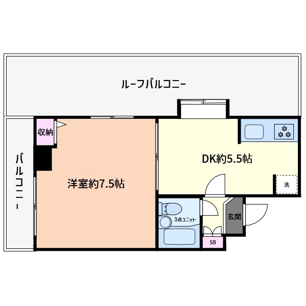 クリオ六浦壱番館 間取り