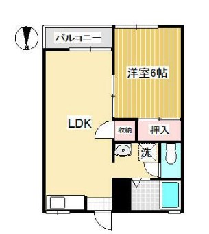 和光ハイツC棟 間取り