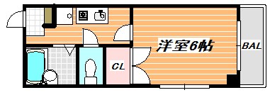 スカイマンション 間取り図