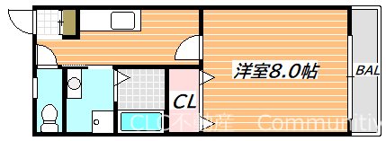 フォレスト  間取り図