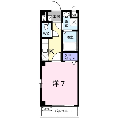 ロングTAKABUNE 間取り