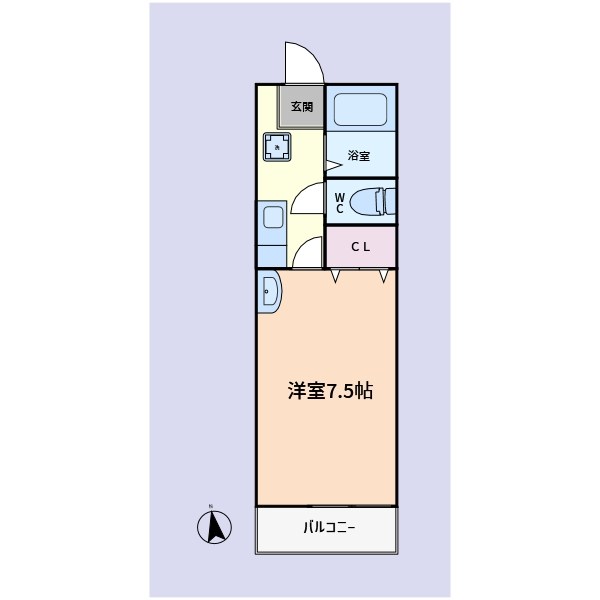 クイーンシップヒロ 間取り