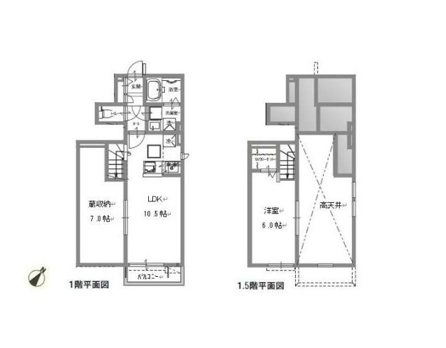 hills Y・E(ヒルズティー・イー) 間取り