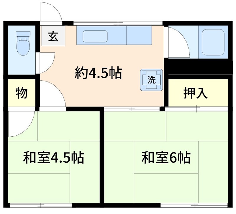 パークサイド桜木 間取り
