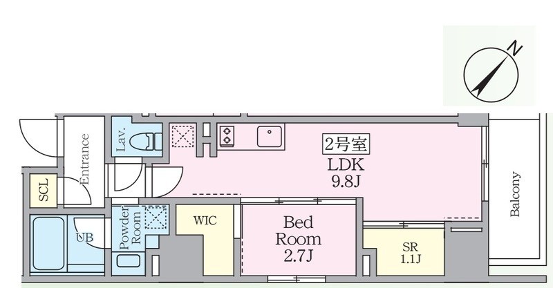 プライムブリス横濱関内 間取り