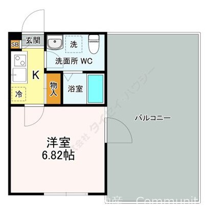 南行徳レジデンス 間取り図