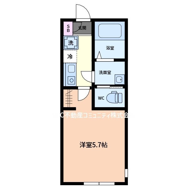 OPPAMA CREST 間取り