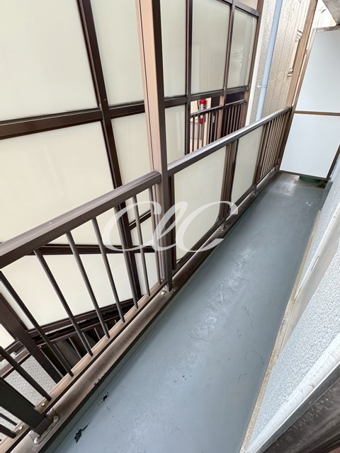 第二吉田ハイツ ベランダ