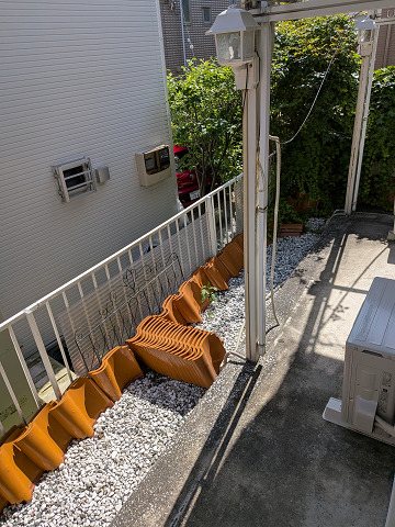 シャンブル金沢文庫 ベランダ