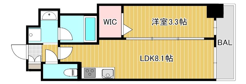 LUXENA＋PAWS南行徳 間取り図
