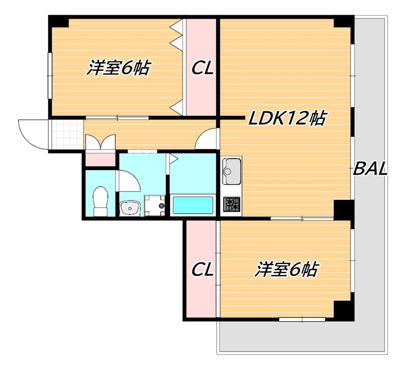 エクセレントアベ 間取り