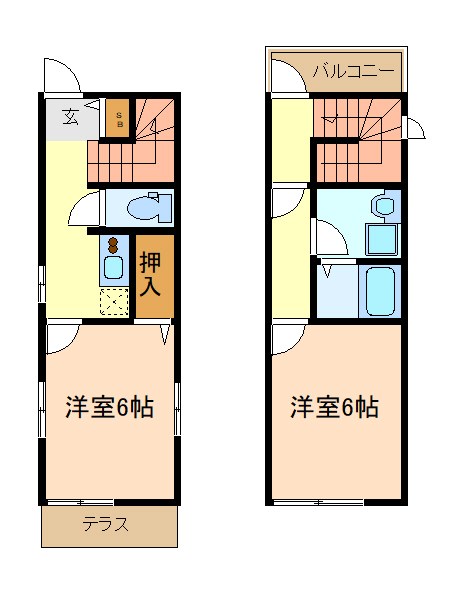 ラヴィアンローズⅢ 間取り