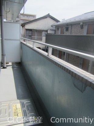 コートトライアングル ベランダ