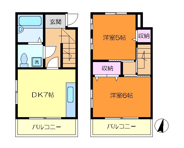 フォーレスト  間取り