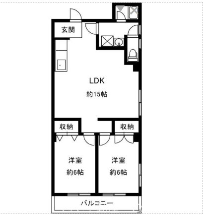 メゾン・セリジェ 間取り図