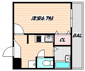 ドミール妙典 間取り