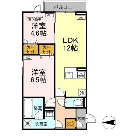 セレスティア西寺尾 間取り