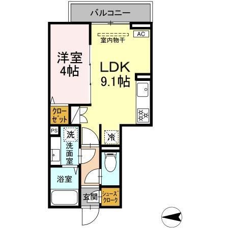 セレスティア西寺尾 間取り