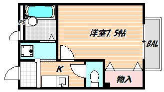 Well villa 南行徳 間取り図