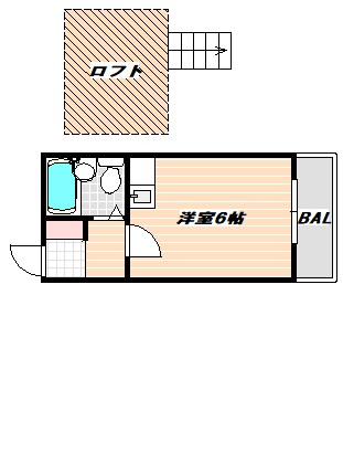 ミカサ富士見第一 間取り図