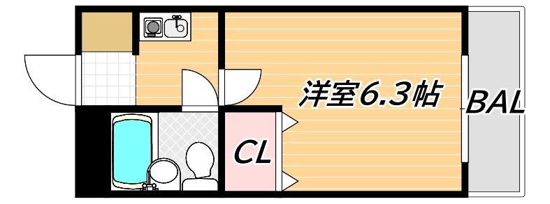 METEORIT弐番館 間取り図