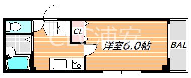 アクア入船 間取り図