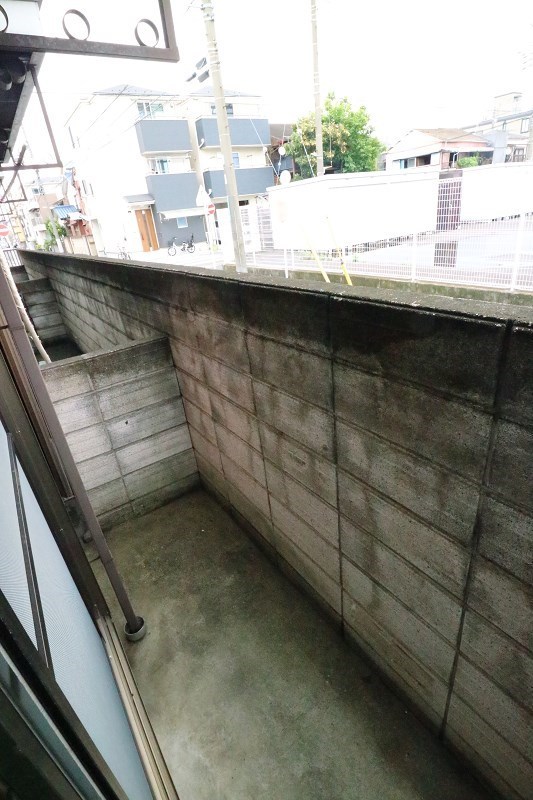 コーポ川中島 ベランダ