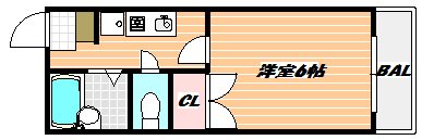 スカイマンション 間取り図