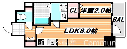 オーパスホームズ南行徳 間取り図