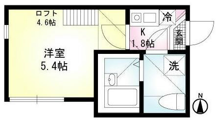 201号室 間取り
