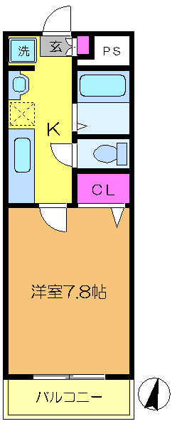 グランドルシェＫ 間取り