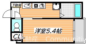 MELDIA南行徳 間取り図