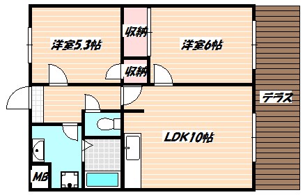 ピュアパレス・Ｈ1 間取り図