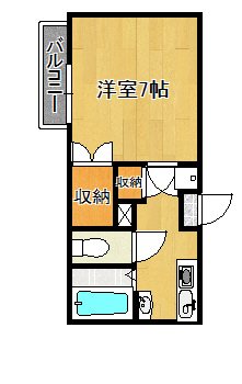 パレスユキ 間取り図