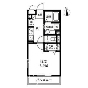ダイワプレミア当代島Ⅰ 間取り