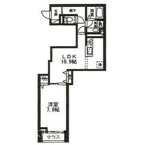 ベルヴィル行徳 間取り図