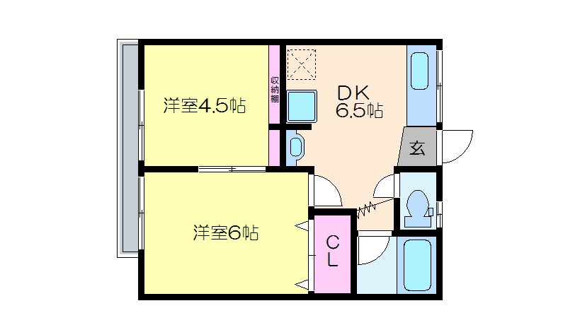 梅曜荘 間取り