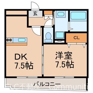 サン・ボナール 間取り図