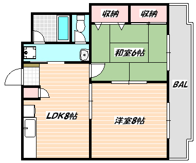 千葉県船橋市夏見１丁目 間取り