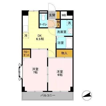 千葉県船橋市夏見台１丁目 間取り