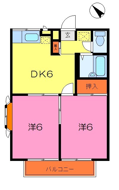 神奈川県横浜市金沢区釜利谷東３丁目 間取り