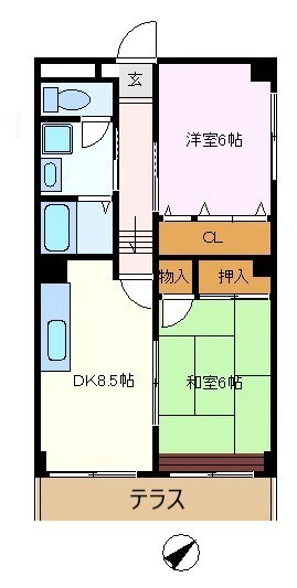 神奈川県横浜市金沢区釜利谷東３丁目 間取り