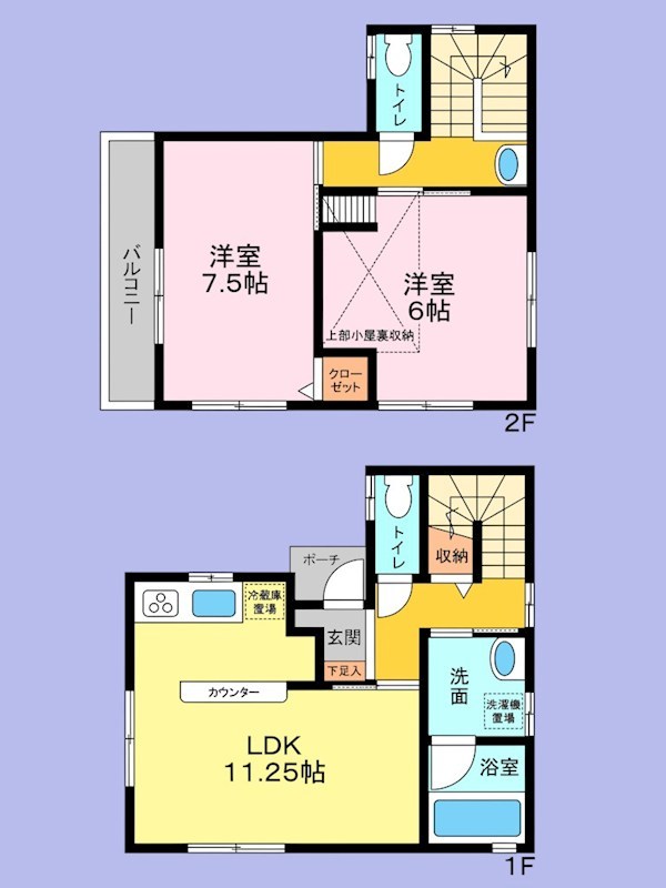 神奈川県横浜市磯子区滝頭２丁目 間取り