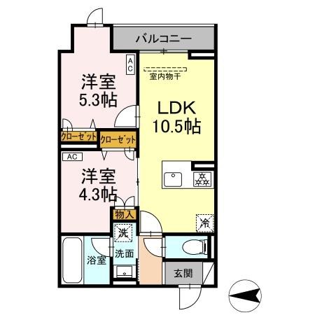 セレスティア西寺尾 間取り