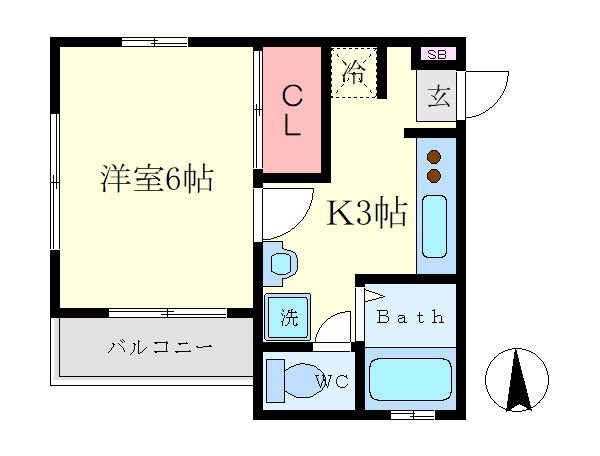 神奈川県横浜市鶴見区矢向２丁目 間取り