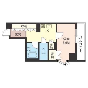 神奈川県川崎市川崎区小川町 間取り