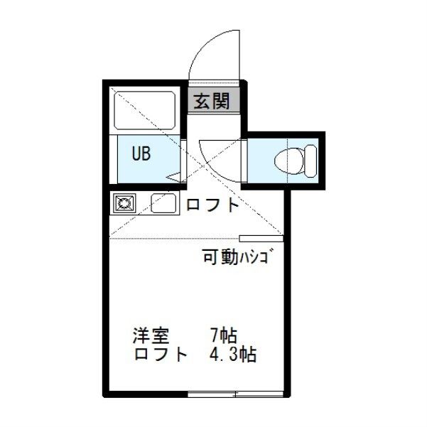 神奈川県川崎市川崎区塩浜３丁目 間取り